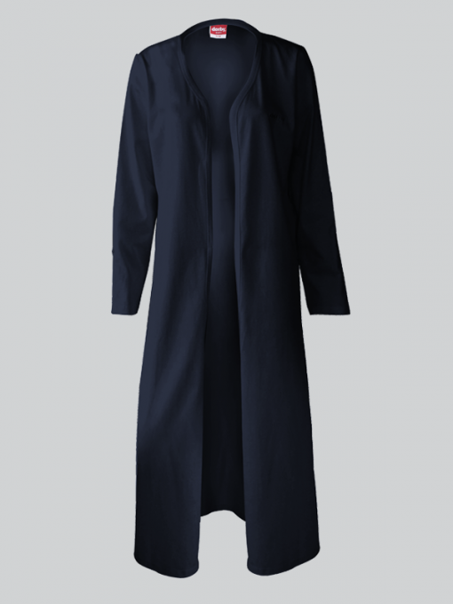 Extra Long Open Cardigan - Cotton Jersey - Image 2