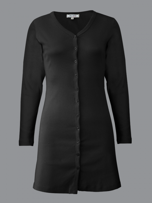 Long Cardigan - Cotton Jersey - Image 2