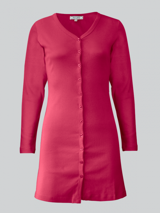 Long Cardigan - Cotton Jersey - Image 19