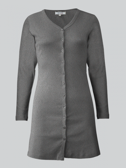 Long Cardigan - Cotton Jersey - Image 22