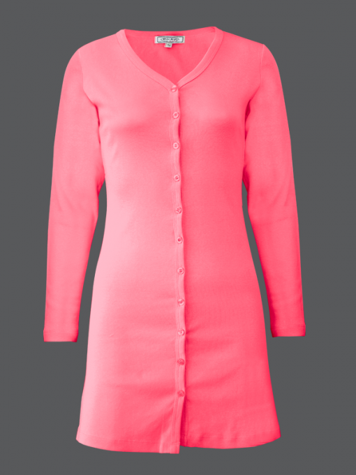 Long Cardigan - Cotton Jersey - Image 15