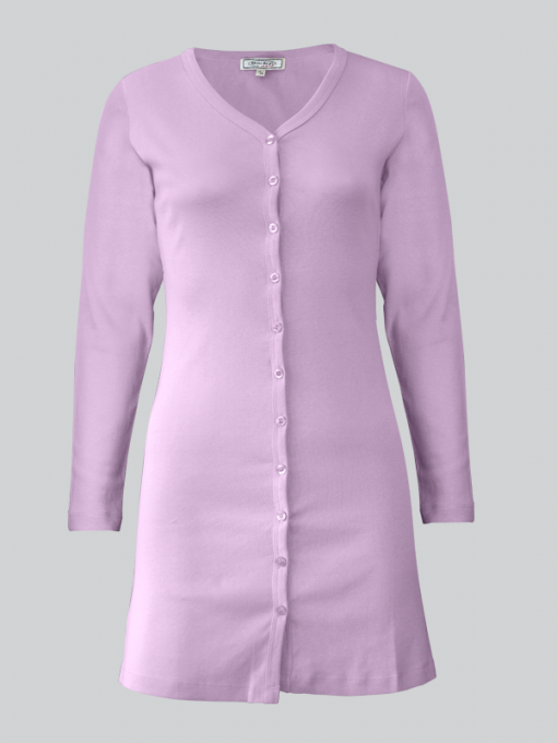 Long Cardigan - Cotton Jersey - Image 12