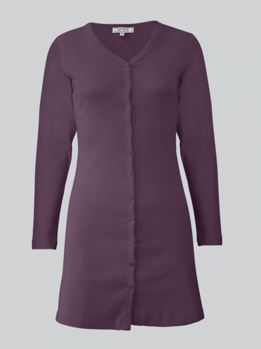 Long Cardigan - Cotton Jersey - Image 10