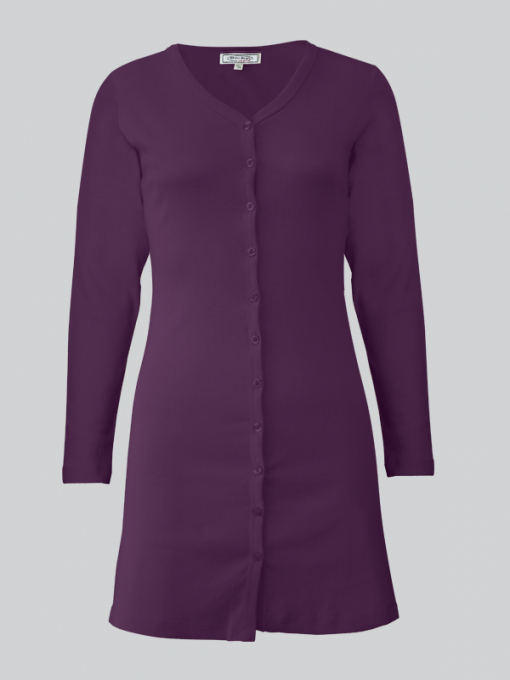 Long Cardigan - Cotton Jersey - Image 4