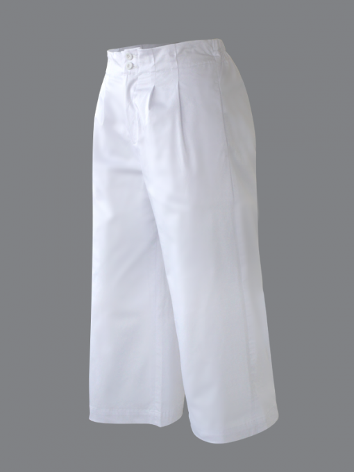 Wide Leg Bermuda - Cotton Stretch - Image 2