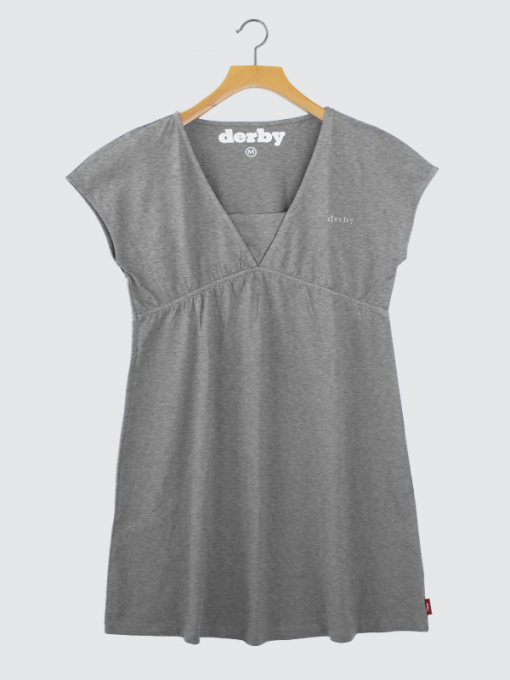 Short Dress - Cotton Jersey - Image 10
