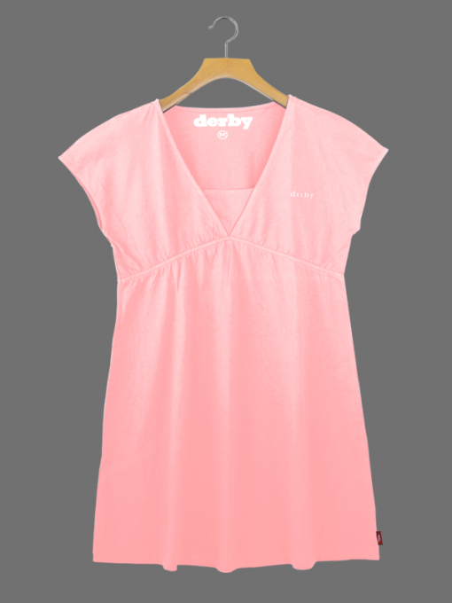 Short Dress - Cotton Jersey - Image 9