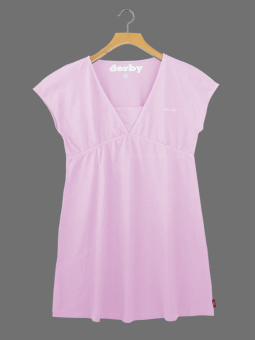 Short Dress - Cotton Jersey - Image 8