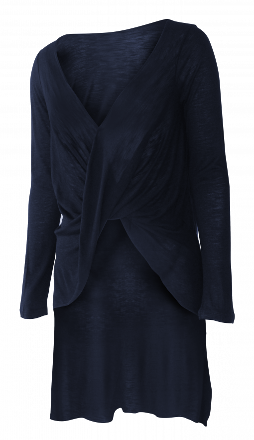 ⁦(English) Crossover Cardigan - Rayon⁩ - الصورة ⁦3⁩