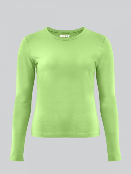 Long Sleeve (Body) T-Shirt - Cotton/Stretch Jersey - Image 15