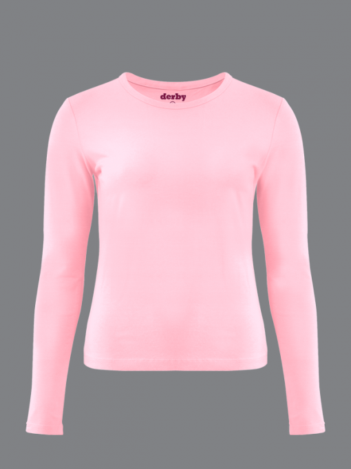 Long Sleeve (Body) T-Shirt - Cotton/Stretch Jersey - Image 13