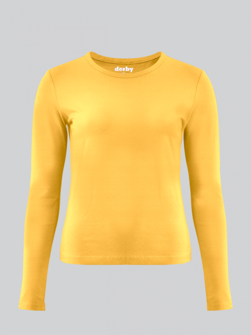 Long Sleeve (Body) T-Shirt - Cotton/Stretch Jersey - Image 4