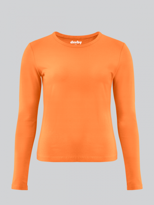 Long Sleeve (Body) T-Shirt - Cotton/Stretch Jersey - Image 9
