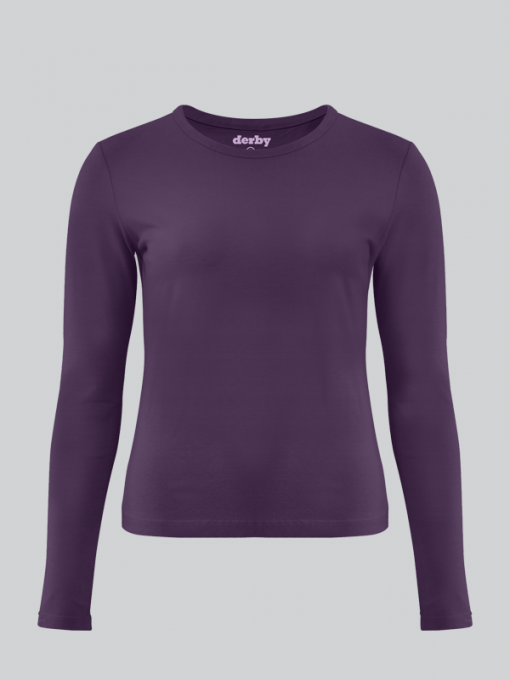 Long Sleeve (Body) T-Shirt - Cotton/Stretch Jersey - Image 8