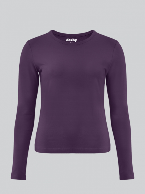 Long Sleeve (Body) T-Shirt - Cotton/Stretch Jersey - Image 6