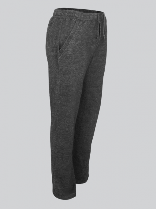 Training/Sweat Pants with Elastic Waistband – Drawstring and Side Pockets – Cotton Polyester - Image 3