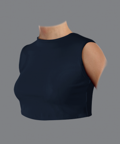 (English) Short Carapace Vest –  Cotton Spandex Jersey
