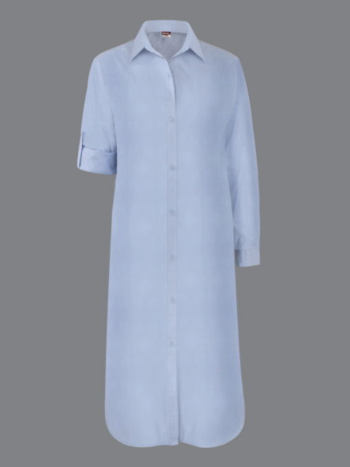 Front Buttoned Long Sleeves Shirt  – Cotton Spandex
