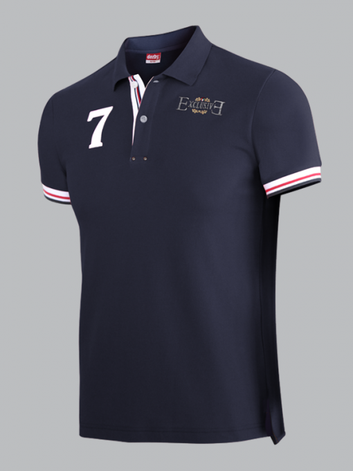 Polo Shirt (T-Shirt) with Printed Embroidery - Image 2