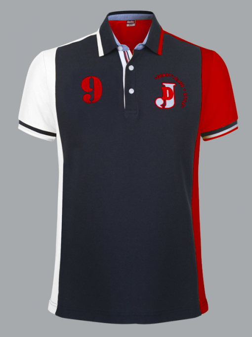 Polo Shirt (T-Shirt) – Multi Colored with Logo - Image 2