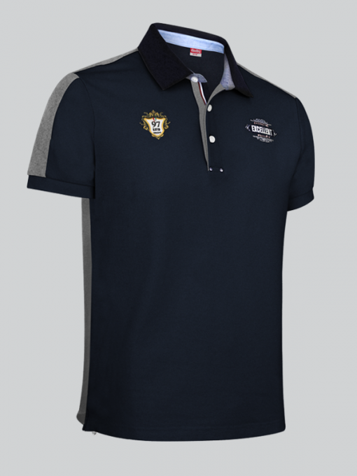 Polo Shirt (T-Shirt) - With Embroidered Logos - Image 3
