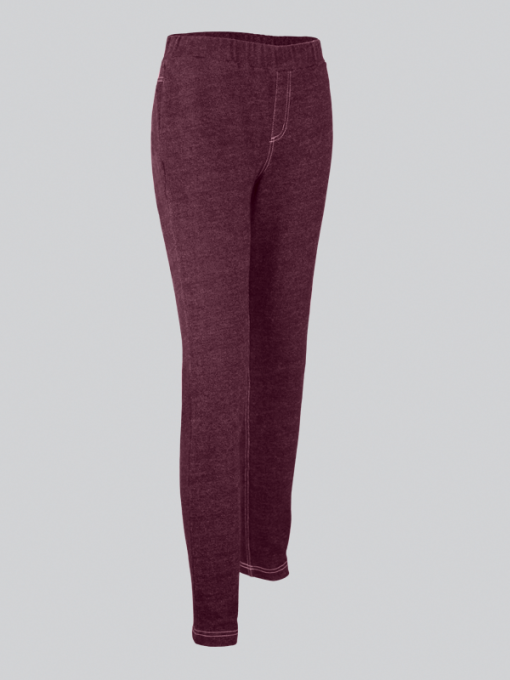 Tight Pants With Elastic Waistband – Cotton Polyester