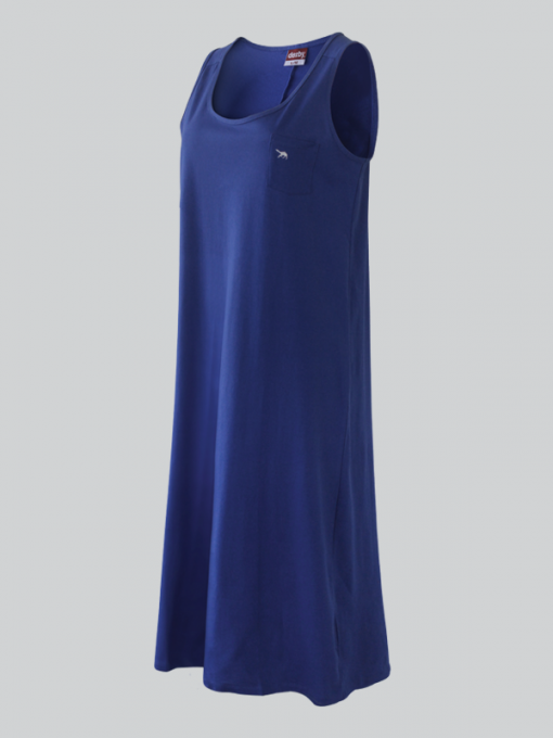 Sleeveless Dress - Cotton Jersey