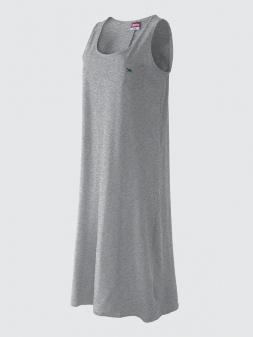 Sleeveless Dress - Cotton Jersey - Image 2