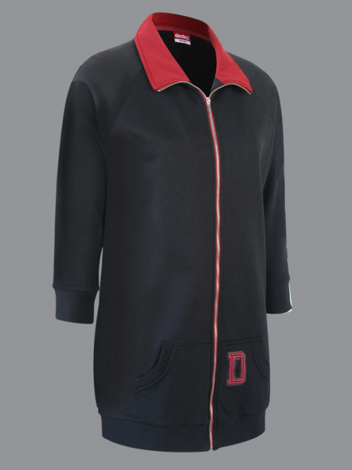 Cardigan With Zipper/Training Jacket - Image 2