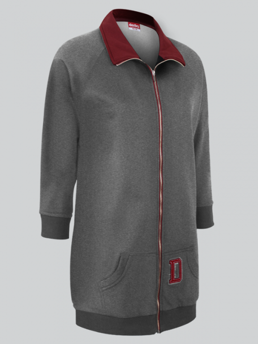 Cardigan With Zipper/Training Jacket