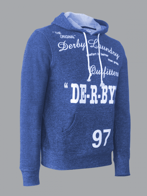 Hooded Sweatshirt With Prints - Image 2