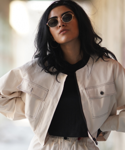 (English) Quartz Cargo Top